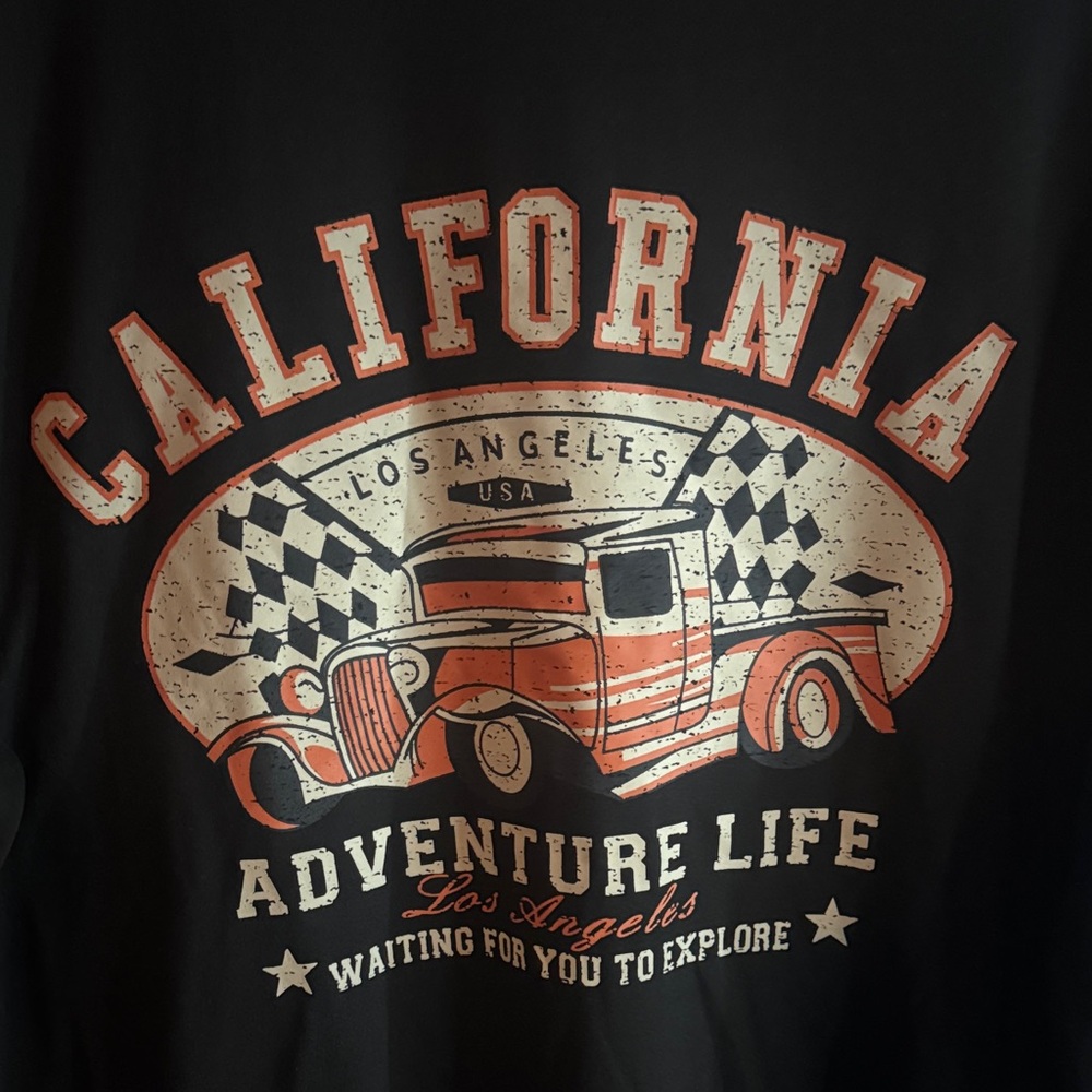California Adventure Life Kids Black Long Sleeve Shirt - Picture 2 of 4